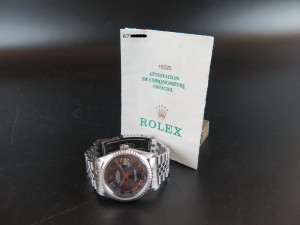 Rolex Datejust Blue Roman Dial 16220
