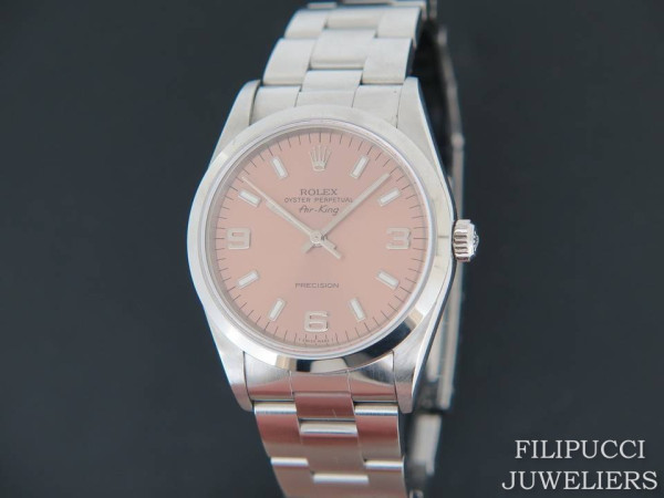 Rolex - Air-King Pink Dial 14000