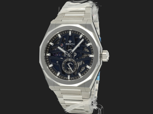 Zenith - Defy Skyline Skeleton Blue Dial 41MM 03.9300.3620/79.I001 NEW FULL STICKERS