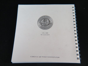 Omega Booklet Speedmaster Professional Chronograph cal.1666