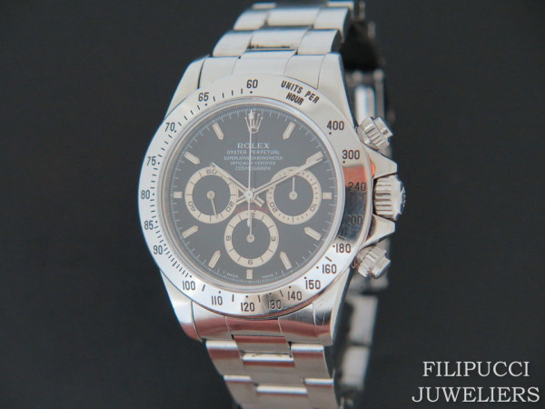 Rolex - Daytona W-Serial ''Patrizzi'' 16520 FULL SET UNPOLISHED
