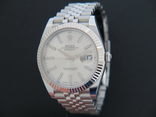 Rolex -  Datejust 41 Silver Dial  126334