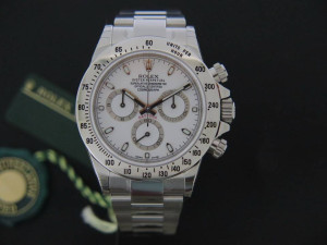 Rolex Cosmograph Daytona White Dial NEW LC135