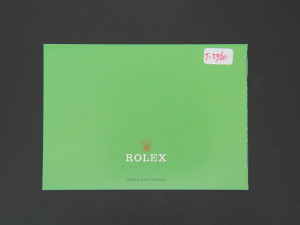 Rolex Datejust Booklet English