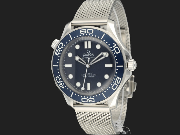 Omega - Seamaster Diver 300M James Bond 60th Anniversary 210.30.42.20.03.002 NEW