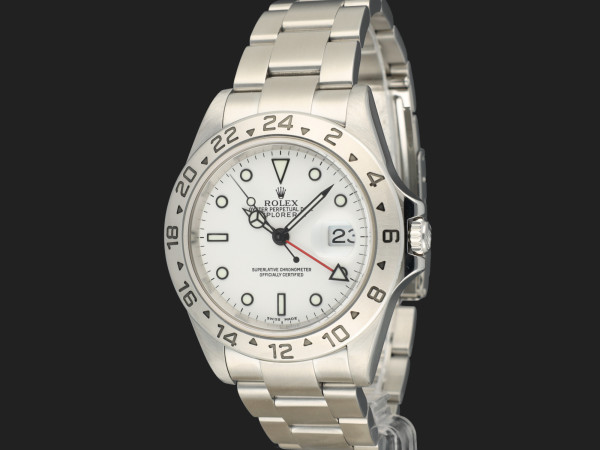 Rolex - Explorer II White Dial 16570