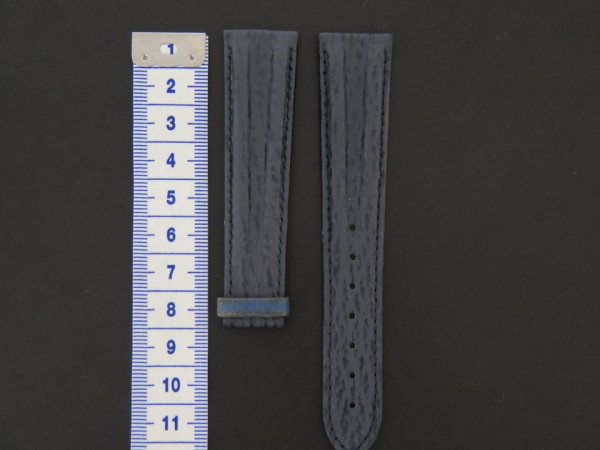 Omega - Shark Leather Strap 20 MM 