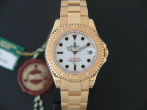 Rolex Yacht-Master Midsize Yellow Gold 168628