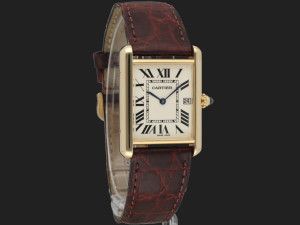 Cartier Tank Louis Date Yellow Gold 2441