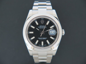 Rolex Datejust II Black dial 116300