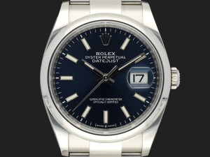 Rolex Datejust Blue Dial 126200