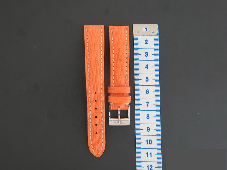 Breitling Leather Strap 16-14mm with buckle