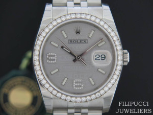 Rolex Datejust Diamonds NEW 116244 