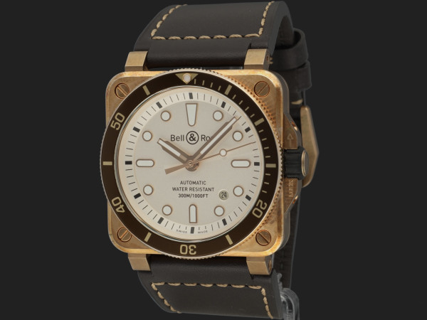 Bell & Ross - BR 03-92 Diver White Bronze BR0392-D-WH-BR/SCA