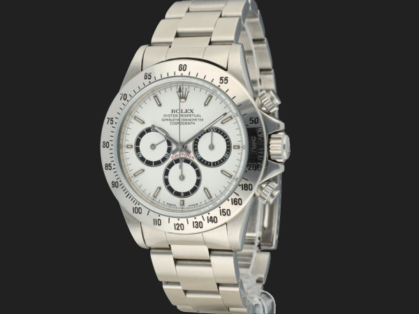 Rolex - Zenith Daytona White Dial 16520 Four Lines L-Serial 