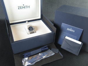 Zenith Defy Skyline Skeleton Blue Dial 41MM 03.9300.3620/79.I001 NEW FULL STICKERS