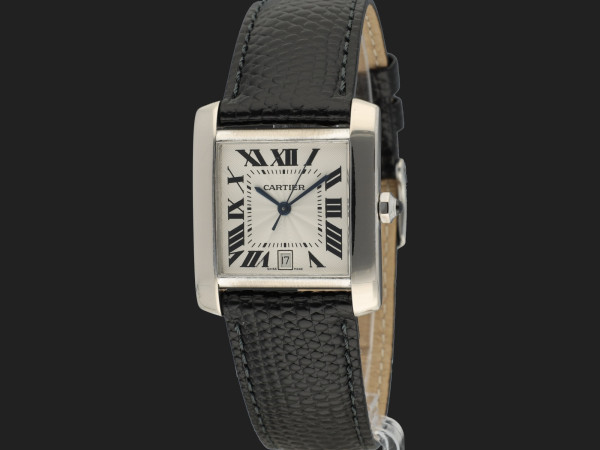 Cartier - Tank Francaise GM White Gold Automatic 2366