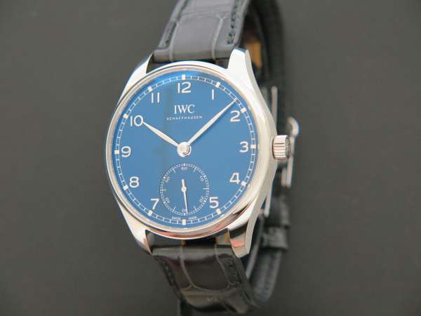 IWC - Portugieser Automatic 40 Blue Dial IW358305 NEW