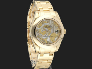 Rolex Pearlmaster 34 Yellow Gold Goldust Dream MOP Dial 81208