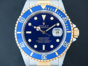 Rolex Submariner Date Gold/Steel Blue Dial