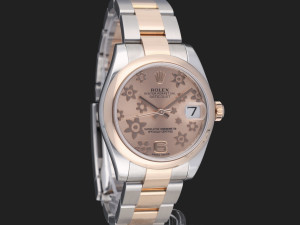 Rolex Datejust 31 Everose/Steel Pink Flower Dial 178241