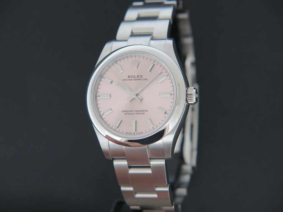 Rolex Oyster Perpetual 31 Pink Dial 277200 NEW 