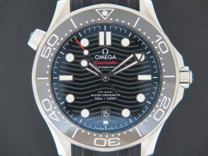 Omega Seamaster Diver 300M Co-Axial Master Chronometer NEW 21032422001001