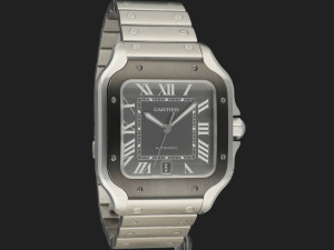 Cartier Santos Large Date ADLC Steel Roman Dial WSSA0037 