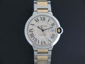 Cartier Ballon Bleu Gold/Steel 42MM  W69009Z3 Automatic