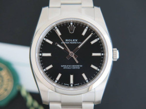 Rolex Oyster Perpetual NEW 114200 BLACK
