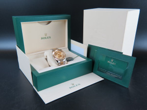 Rolex Sky-Dweller Gold/Steel Champagne 326933 NEW 