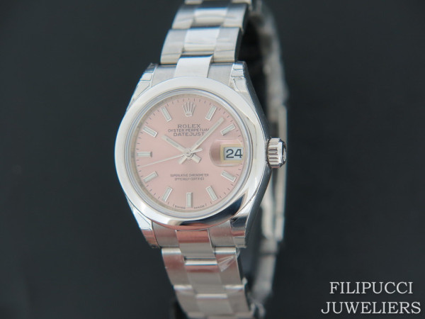 Rolex - Datejust Lady 28 Pink Dial NEW 279160
