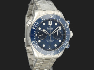 Omega Seamaster 300M Diver Co-Axial Master Chronometer Chronograph 210.30.44.51.03.001 NEW 
