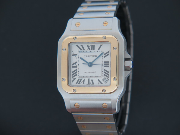 Cartier - Santos Galbee XL Gold/Steel W20099C4 2823