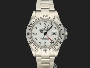 Rolex Explorer II White Dial F-Serial 16570 