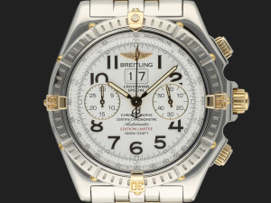 Breitling Crosswind Special Gold/Steel White Dial B44356