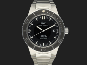IWC GST Aquatimer 2000 Automatic Black Dial IW353602 