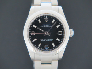 Rolex Oyster Perpetual Black Dial 177200