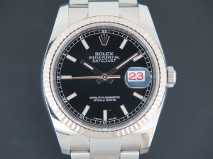 Rolex Datejust Black Dial 116234