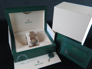 Rolex Datejust 41 Gold/Steel Champagne Dial 126333 NEW