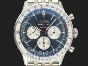 Breitling Navitimer B01 Chronograph 46 Blue Dial AB0137 