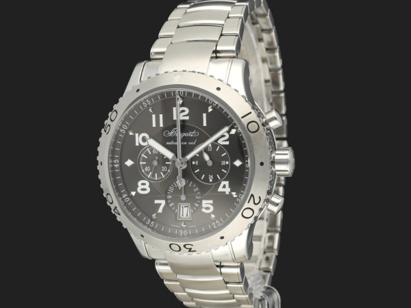 Breguet - Type XXI Flyback Grey Dial 3810ST NEW