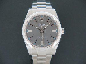 Rolex Oyster Perpetual 39 Dark Rhodium 114300