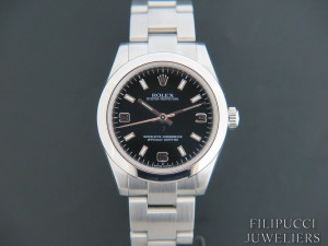 Rolex Oyster Perpetual 177200 Black Dial 