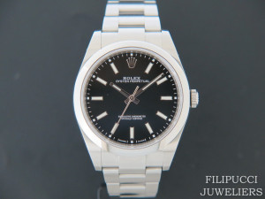 Rolex Oyster Perpetual 39 Black Dial 114300