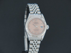 Rolex Lady Datejust Pink Roman Dial 69174
