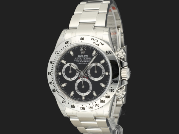 Rolex - Daytona Black Dial 116520 FULL STICKERS NOS