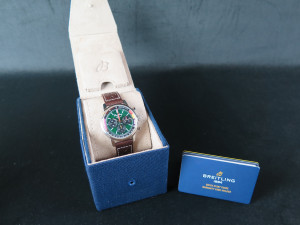 Breitling Top Time B01 Ford Mustang Green Dial AB0176 NEW