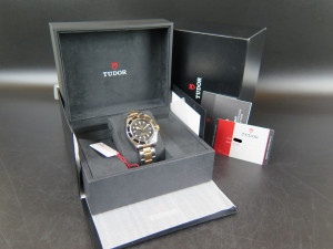 Tudor Heritage Black Bay 41 Gold / Steel Black Dial 79733N