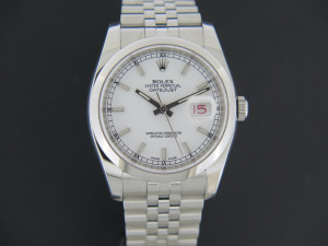 Rolex Datejust 116200 White Dial